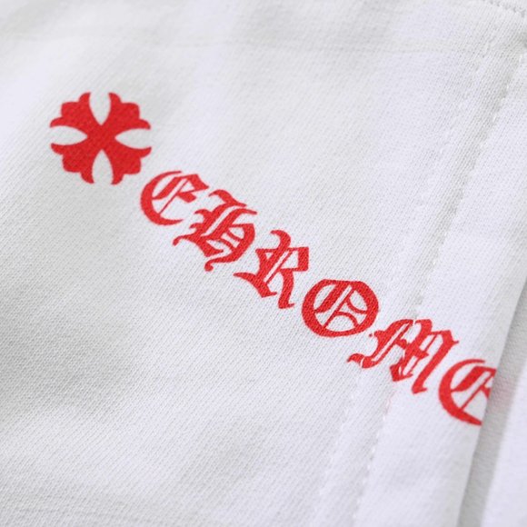 Chrome Hearts Colorful Graffiti Logo Hooded White Drawstring Sweatshirt - Picture 13 of 13